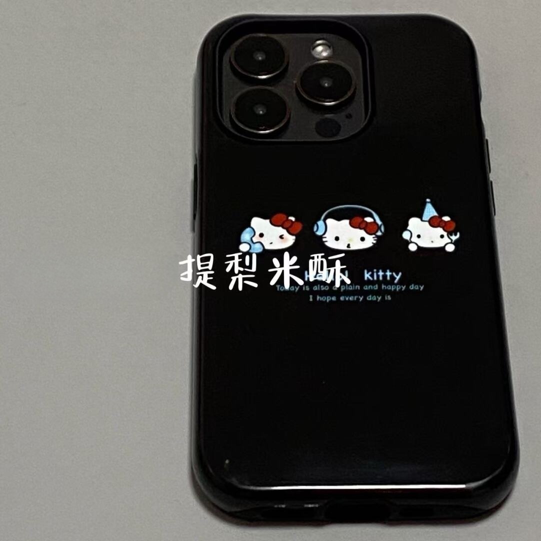 三只大脸猫可爱适用iphone15苹果手机壳16pro防摔13promax12菲林二合一14Pro小米华为荣耀OPPOvivo11Xsma防摔
