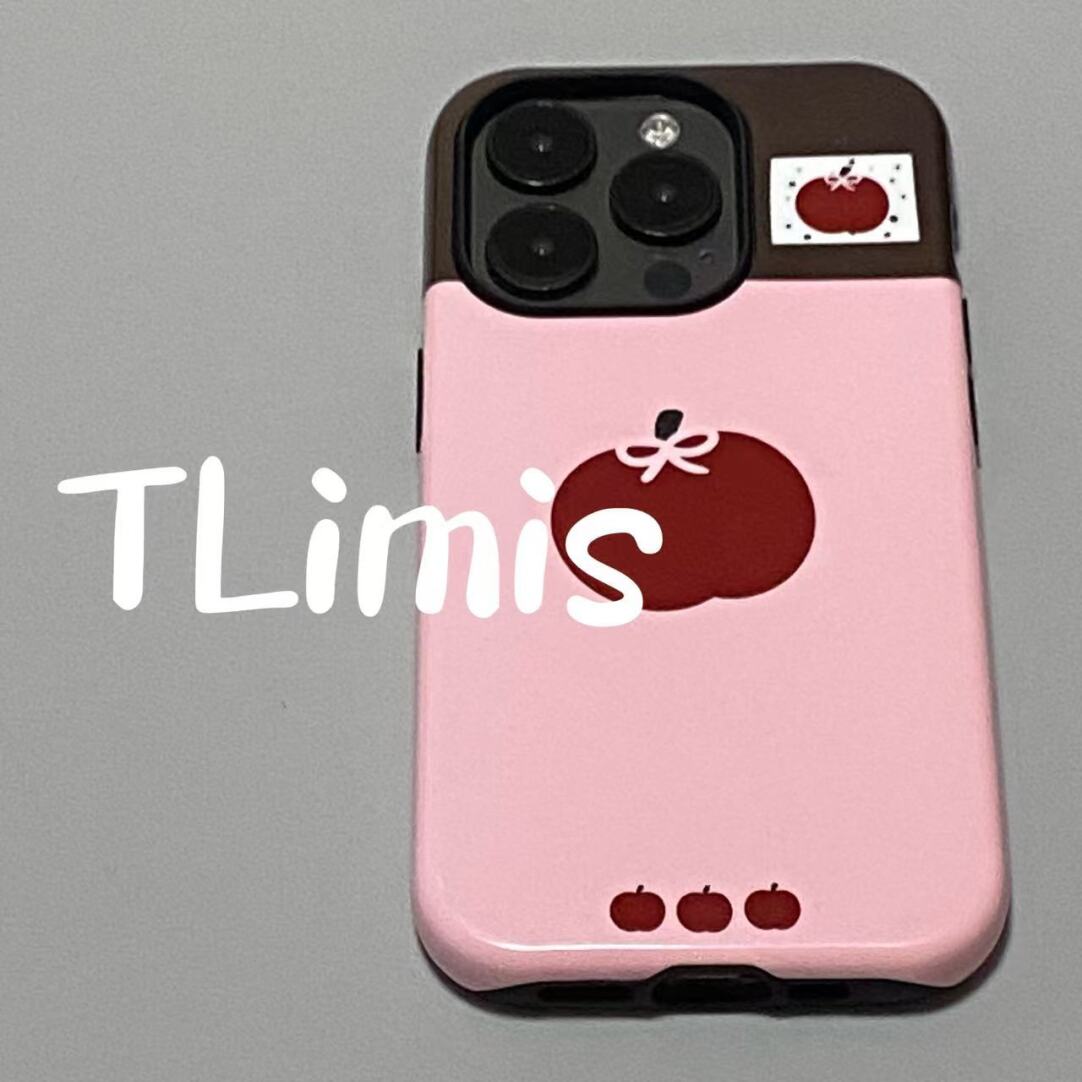 三颗小苹果可爱适用iphone15苹果手机壳16pro防摔13promax12菲林二合一14Pro小米华为荣耀OPPOvivo11Xsma防摔
