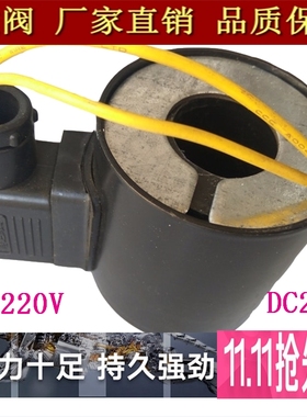 ac220v水气阀门开关 DF100法兰铸铁电磁阀DN80 ZCS65 ZCQ50线圈新