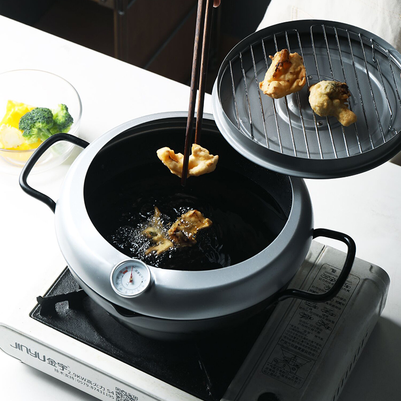 日本进口吉川cookpal家用油炸锅