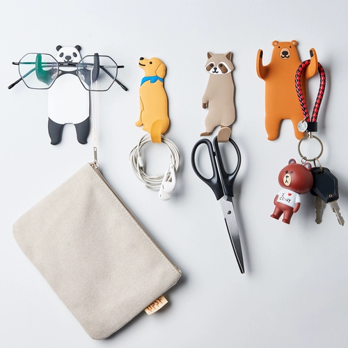 Donary Creative Animal Animal Plect Crowe Cite Cartoon Blaceless Cliceless Key Key Crowe Дверь Дверь для ванной холодильники пасты