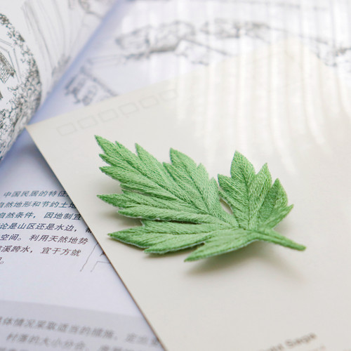 端午艾草刺绣图案多款T恤自由DIY带图绣布水溶布贴不含针线教学