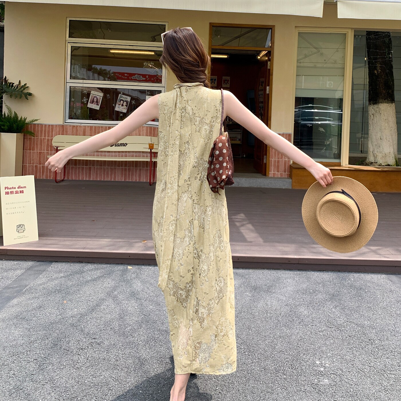 2026夏季新款复古松弛感度假蕾丝连衣裙6102-P130-K218,女装连衣裙,浙宝115