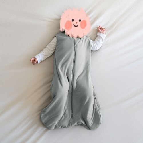 h家0-1岁超软背心式睡袋