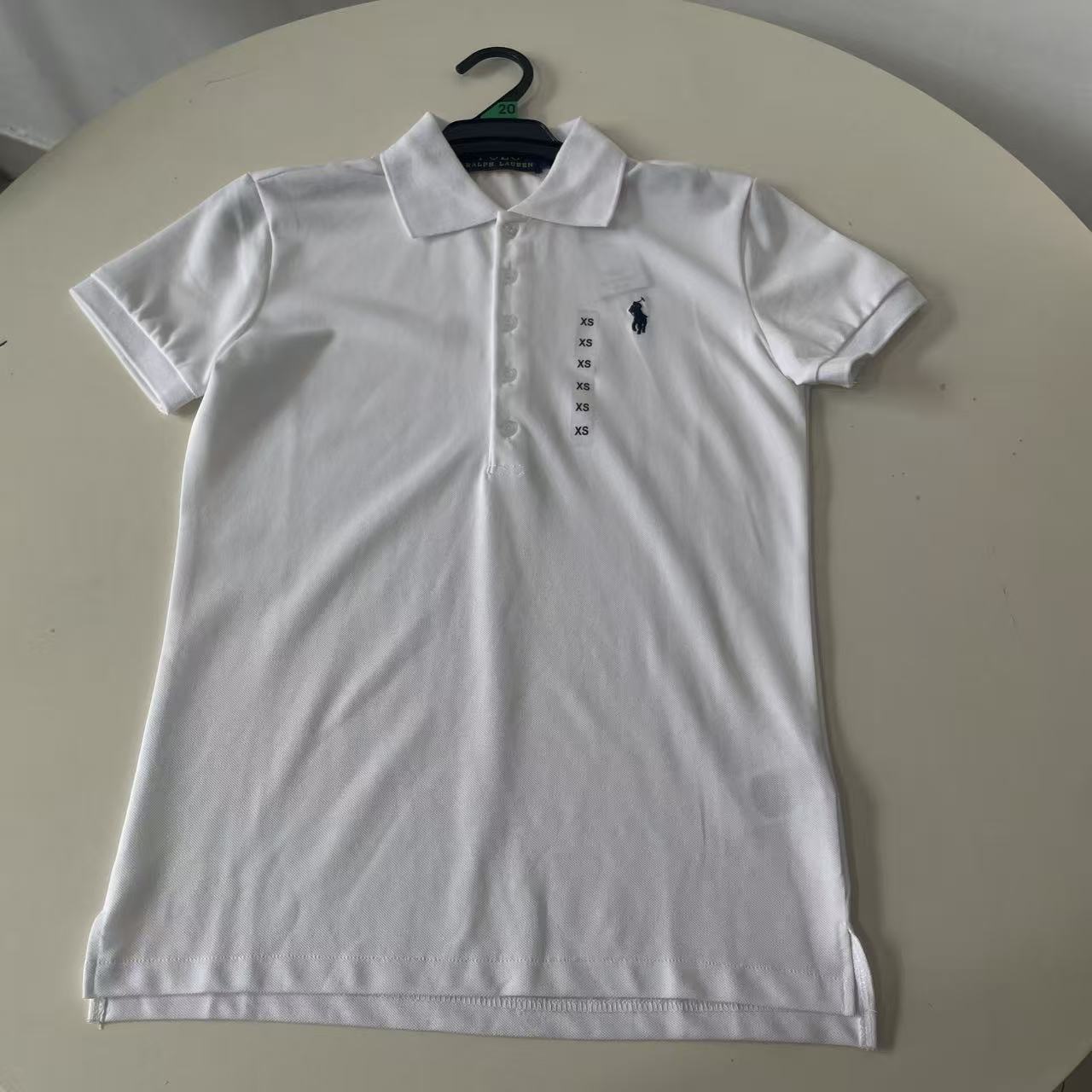 D28【精品高货】女士短袖polo衫新款时尚百搭翻领修身显瘦0.17KG