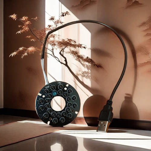 5v摄像头红外灯板监控肉眼不可见光夜黑启动USB夜视补光灯全天开