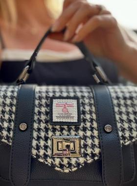 英国苏格兰Islander剑桥包正品Harris Tweed®羊毛限量版斜挎包