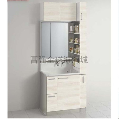 180cm开放式鹅颈龙头浴室柜