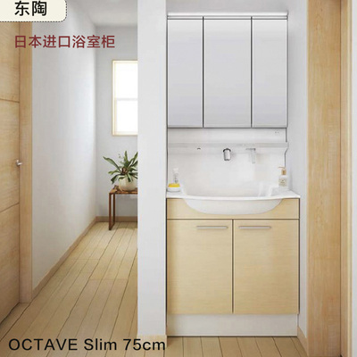 日本进口浴室柜洗手盆柜组合
