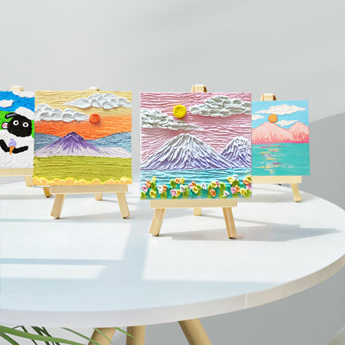女神DIY材料包浮雕油画摆件