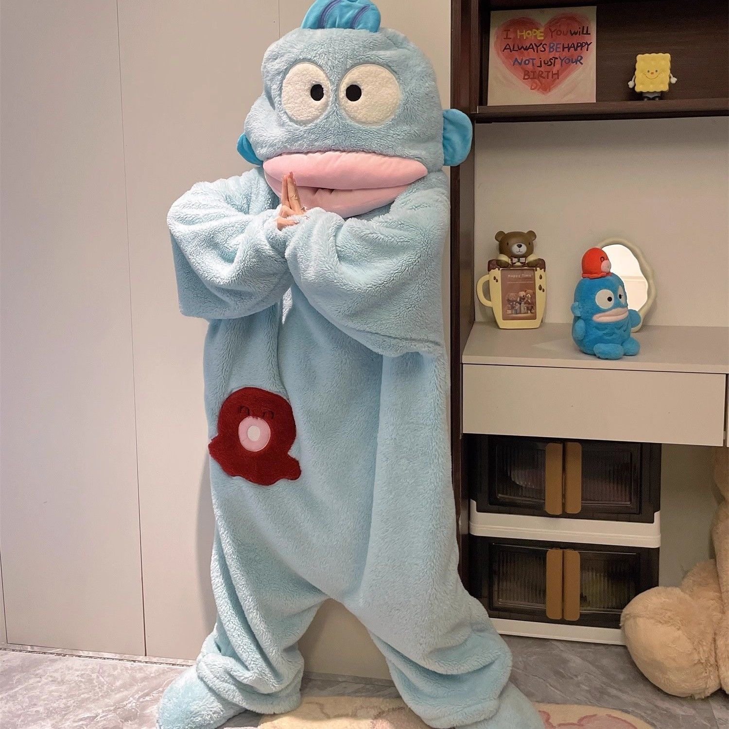 鱼丸家居服小丑鱼连体睡衣可爱搞怪连体情侣睡衣男女冬季沙雕加厚,女士内衣/男士内衣/家居服,睡袍/浴袍,淘宝优惠券,粉丝福利购,淘宝优惠卷