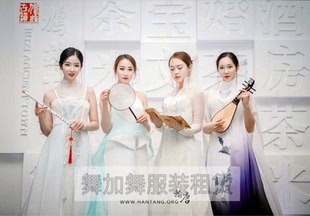 舞加舞礼服租赁 新中式风格服饰 走秀拍摄t台模特礼仪