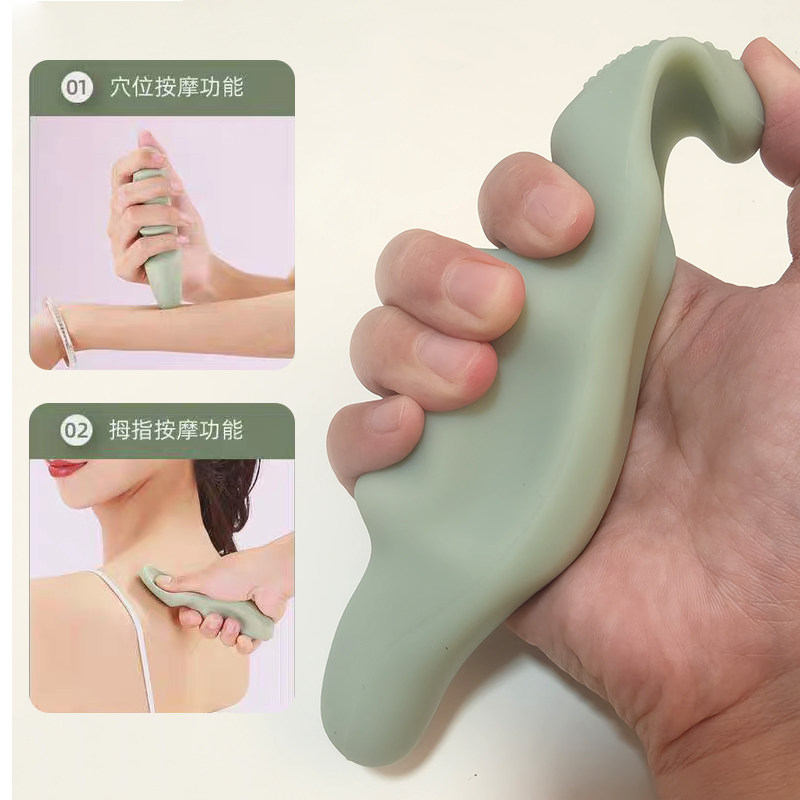 柔软硅胶拇指代力器推经络