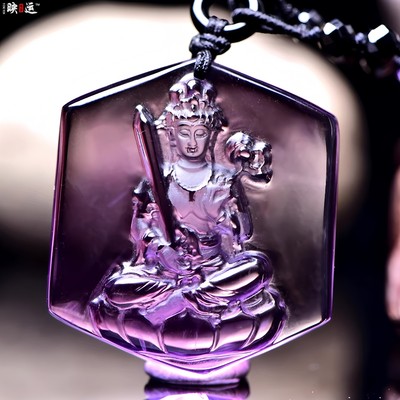 紫水晶属牛属虎虚空藏菩萨守护神