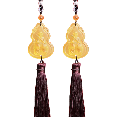 文哲护岁车挂马鼠牛兔后视镜车饰