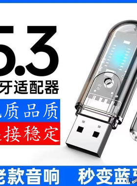 适用jeep吉普牧马人启辰D60  科鲁泽5.3蓝牙音频接收器音响低音炮