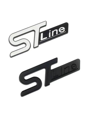 适用新款福克斯锐际 锐界st 改装车贴 stline中网叶子板标后尾标