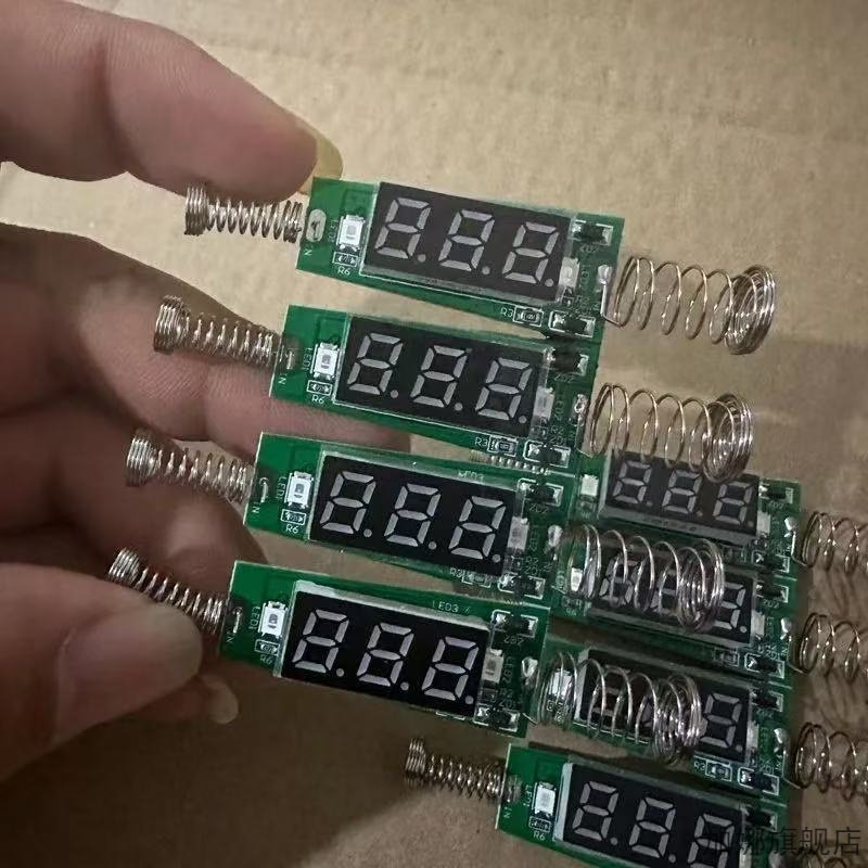 电压显示器数显数显测电笔新款2023芯片电工试灯5v-120V修理零件