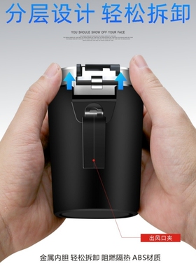 适用传祺GA3 5 4/GA6哈弗H3 H2车载带灯灰缸烟灰缸创意多功能汽车