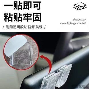 车载趴趴摆件底座汽车内中控屏屏幕显示屏L型支架装饰品公仔玩偶