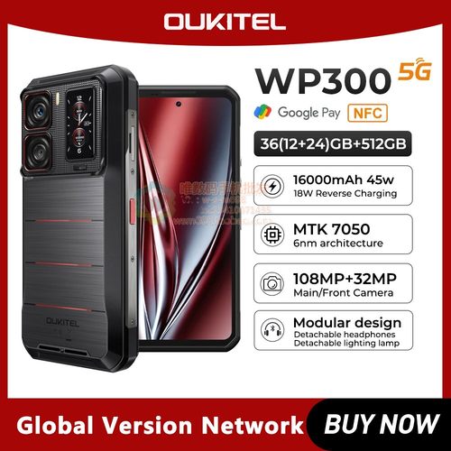 OukitelWP300手机手表一体机