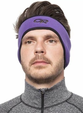 OrangeLAB OR冬季户外滑雪护耳带男女防风防水遮耳保暖抓绒护耳套