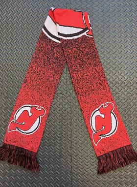 OrangeLAB 冰球大联盟款围巾男女流苏长方形保暖围脖儿童冬季配饰