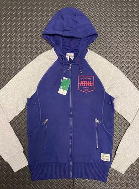 OrangeLAB 迪卡户外休闲百搭毛圈帽衫男女款春秋运动健身连帽卫衣