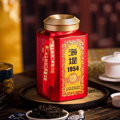 海堤1954大红袍红罐200g送礼自饮装