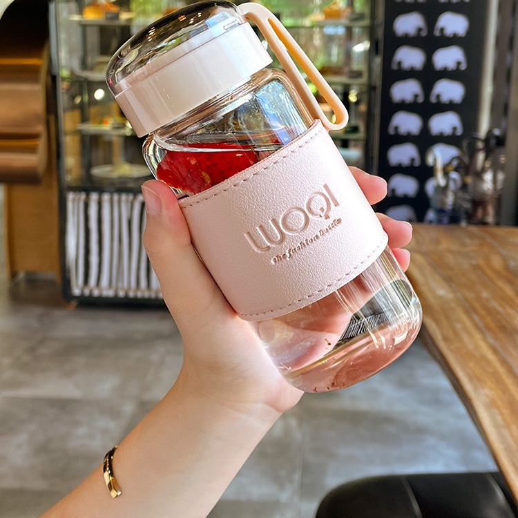 玻璃水杯办公室男女生网红可爱