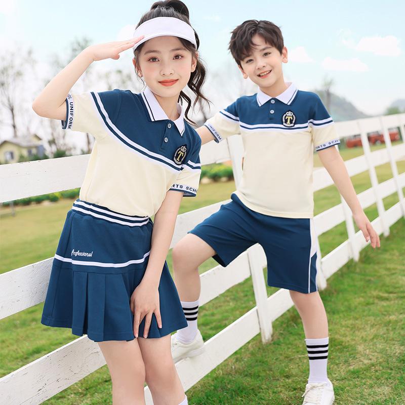 六一儿童合唱服幼儿园园服中小学生夏季运动校服男女童表演服班服