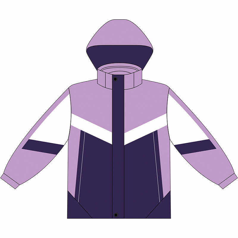 冬季中小学生紫色KQS2303班服