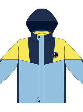 QLX22809幼儿园园服春秋冬装冲锋衣防寒套装小学生校服运动会服