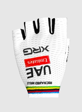 国行PISSEI UAE TEAM EMIRATES 2026阿联酋航空队版骑行短指手套