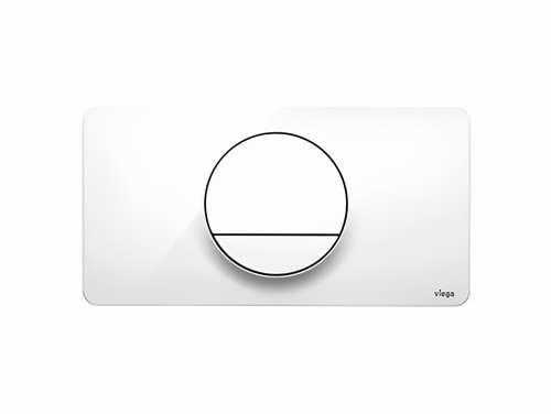 Viega隐藏式水箱 Eco Plus 水箱面板按钮Visign for Syle 13白色