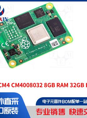 RPI CM4 CM4008032 8GB RAM 32GB EMMC 套件类型-SOM