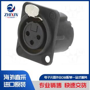 AC3FDZ XLR 连接器类型