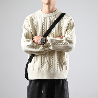 橘社毛衣男2025新款秋冬季