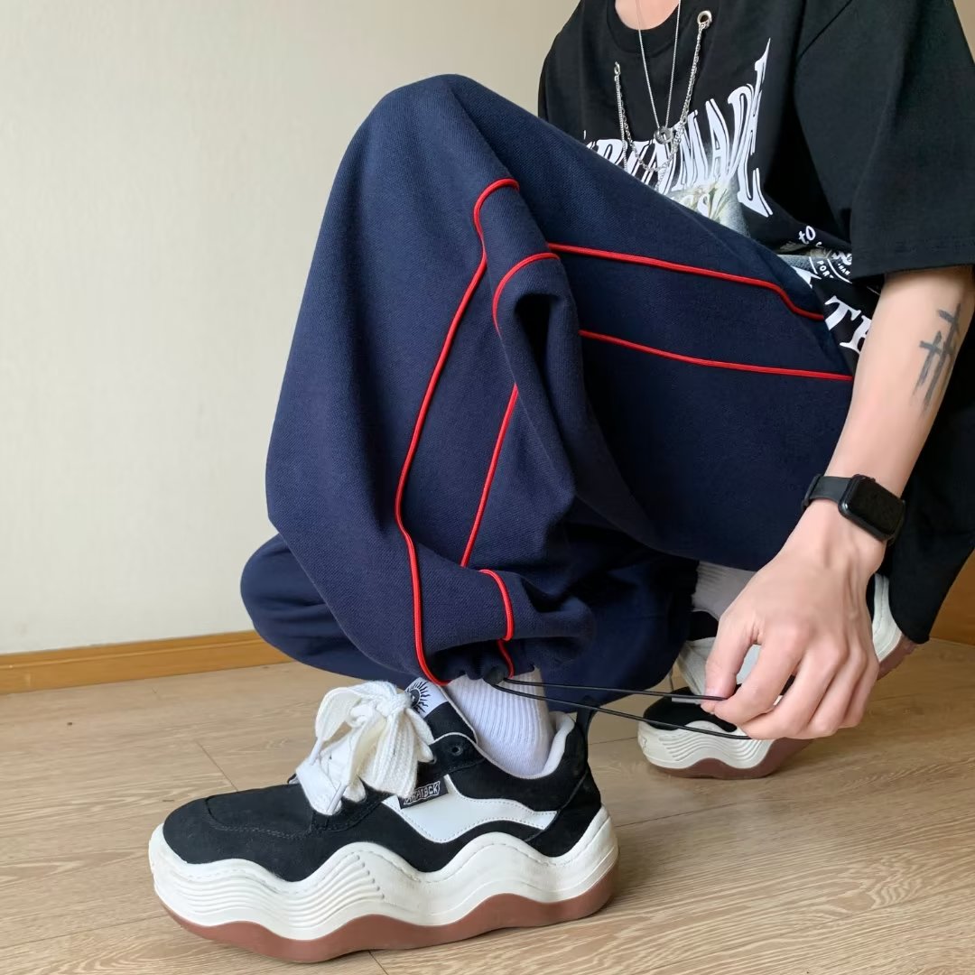 2025春夏新款宽松运动休闲裤K28P4568,男装休闲裤,星座1108-1