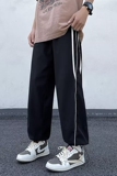 2025新款夏季潮流宽松休闲裤运动裤时尚长裤K940P35，女装休闲裤，星座1108-1