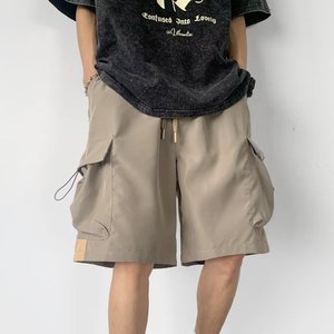 2025夏季新款男士宽松休闲短裤五分裤薄款沙滩裤 DK12 P30图片