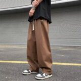 2025新款男宽松型日系简约纯色休闲裤潮K2925P38，男装休闲裤，星座1108-1