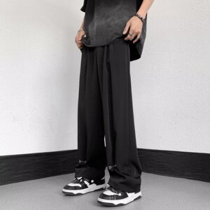 2025夏季新款男士薄款直筒休闲裤 K928 P45图片