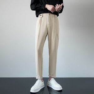 2025新款男士休闲裤商务纯色西裤 XK504 P42图片