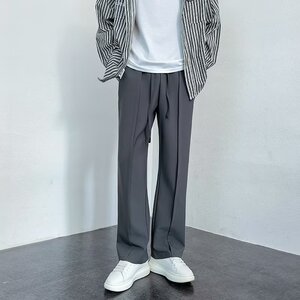 2025早秋新款男士休闲裤直筒修身修身裤 K042 P40图片