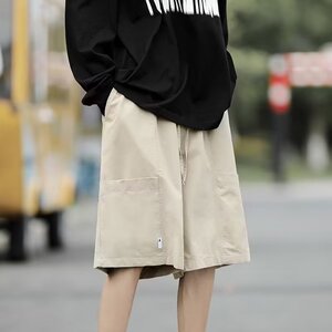 2025夏季新款男士宽松直筒休闲短裤五分裤 DK827 P25图片