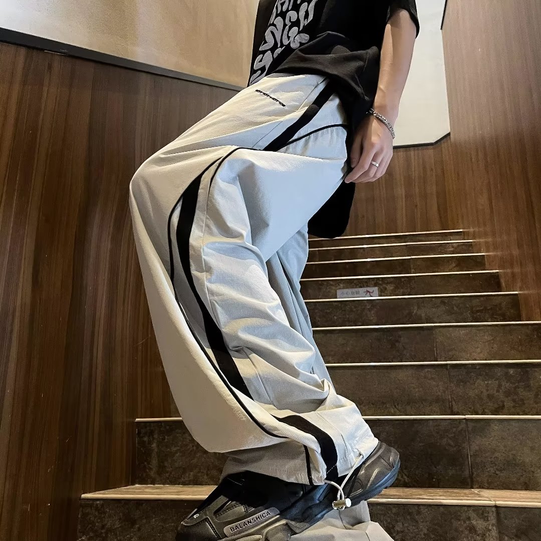 2025新款男士休闲裤宽松束脚裤速干裤K1174P40,男装休闲裤,星座1108-1