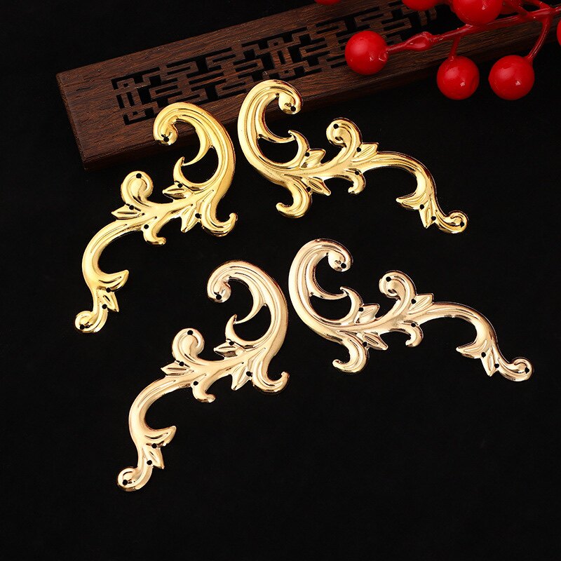 diy饰品 古装头饰配件司藤左右藤条花卉新娘结婚盘发配件 38*85mm