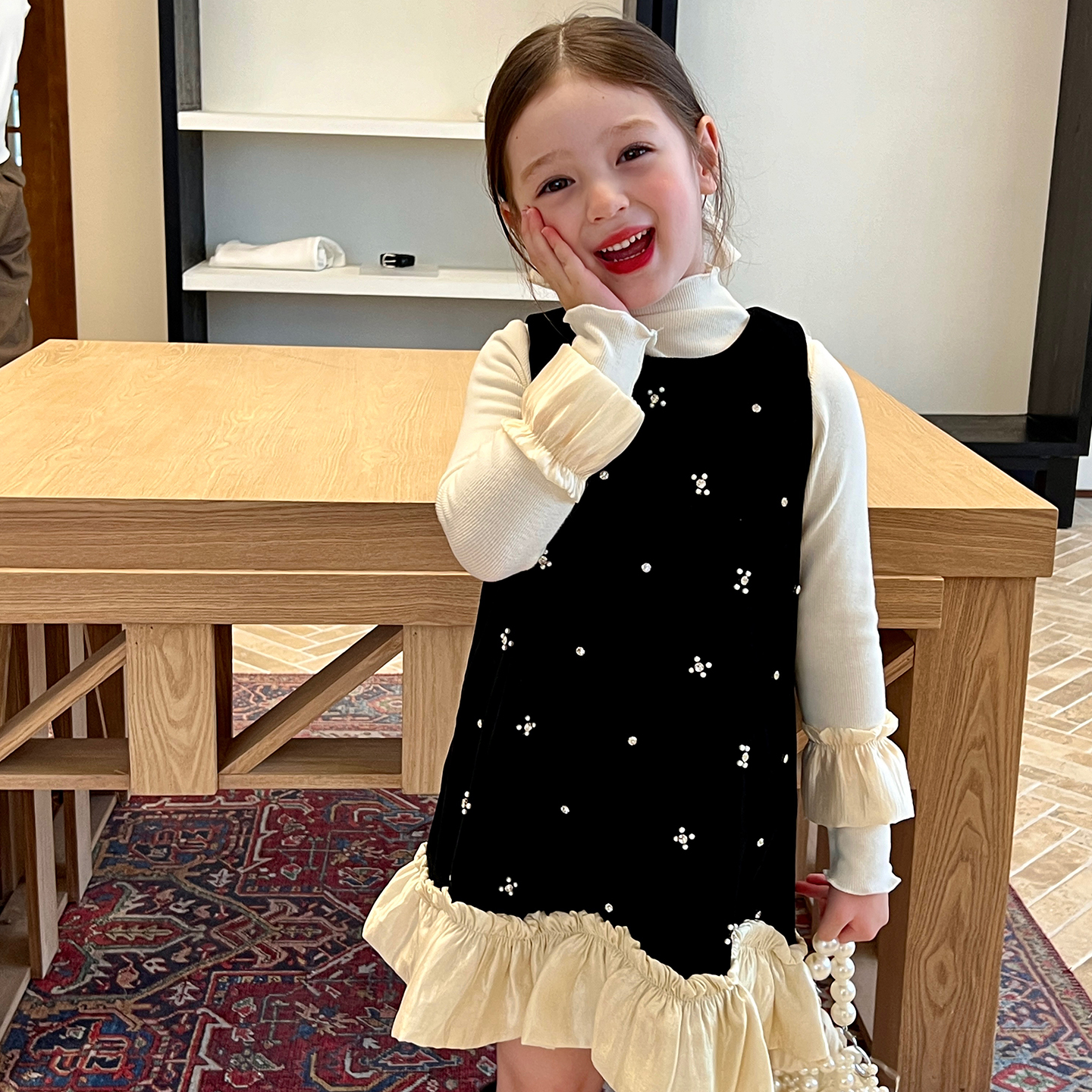 栀了成长记女童背心裙