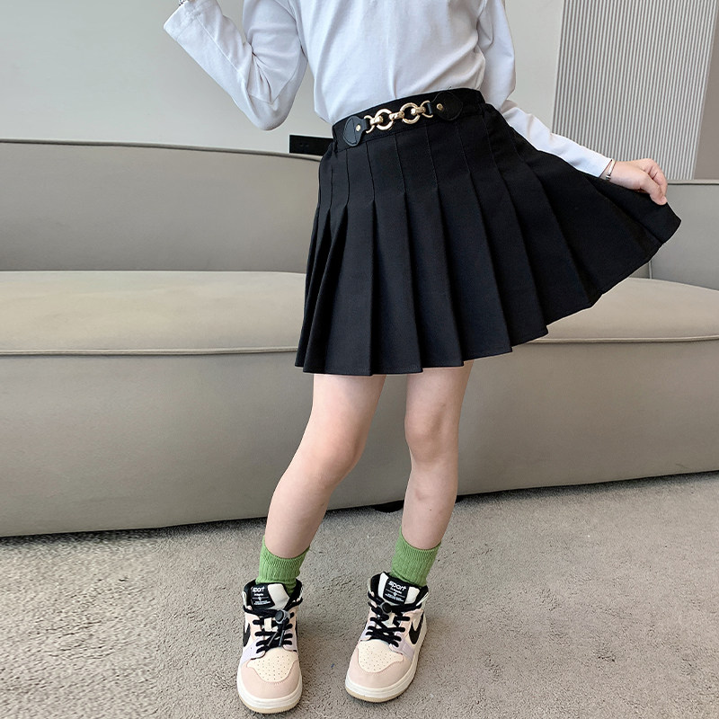 原创女童百褶裙半身裙2026春秋新款洋气儿童中大童百搭女孩短裙子,童装/婴儿装/亲子装,半身裙,淘宝优惠券,粉丝福利购,淘宝优惠卷